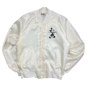 Vintage 1987 Chalk Line Mickey Mouse Disney Anniversary Bomber Jacket - M